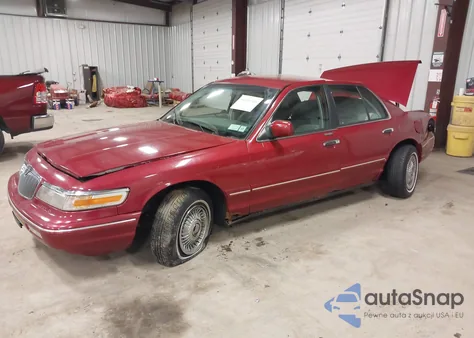 1995 Mercury Grand Marquis Gs из США, поврежденный, VIN 2MELM74W0SX628183